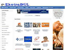 Tablet Screenshot of ekstrabul.com
